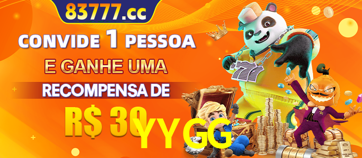 Banner institucional da YYGG sobre parceria de marcas e criação de uma marca de excelência, apresentando os mascotes de jogos populares como o Fortune Tiger.
